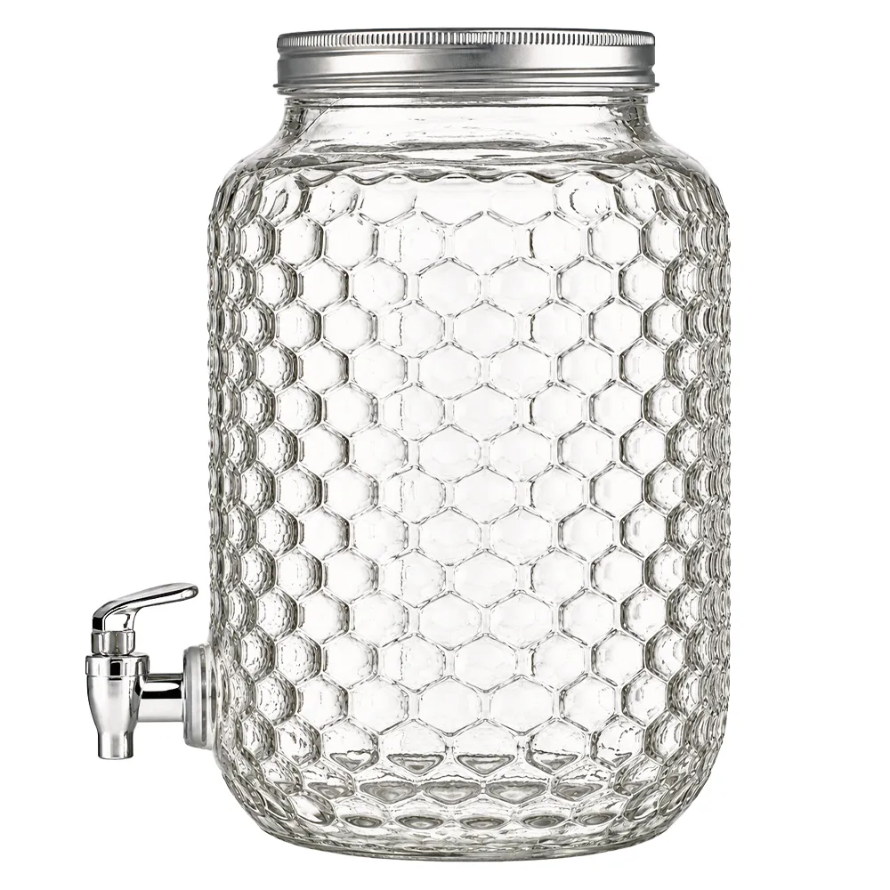 Chalkboard Glass Beverage Dispenser