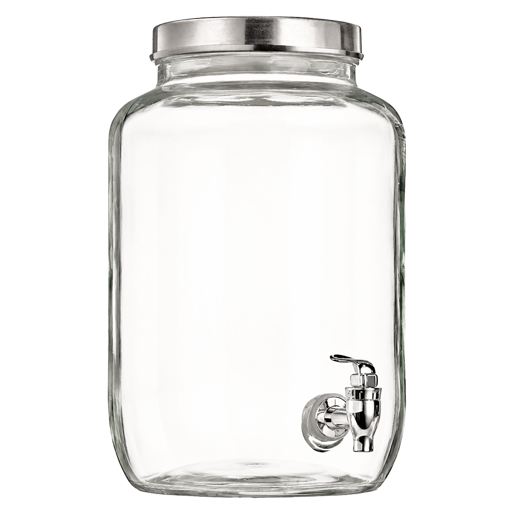 Infuser Glass Beverage Dispenser
