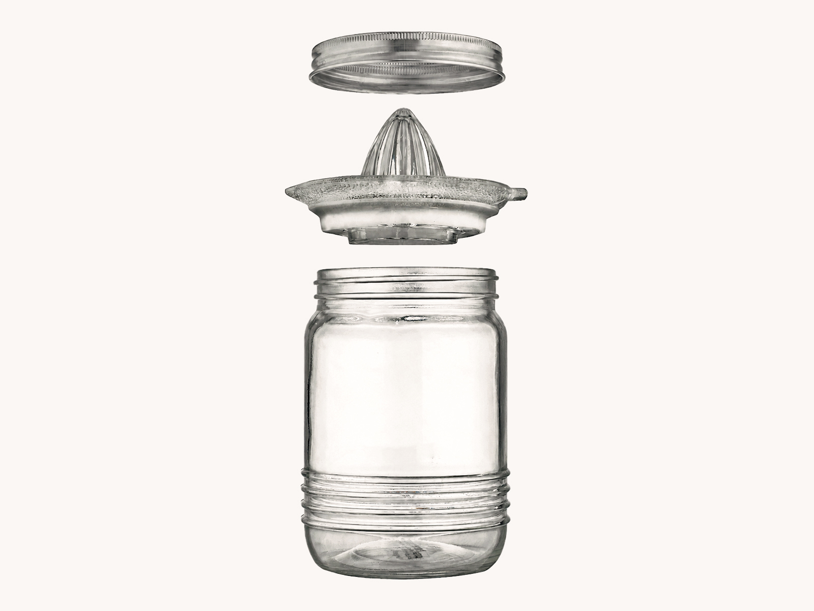 01 — Glass Citrus Reamer
