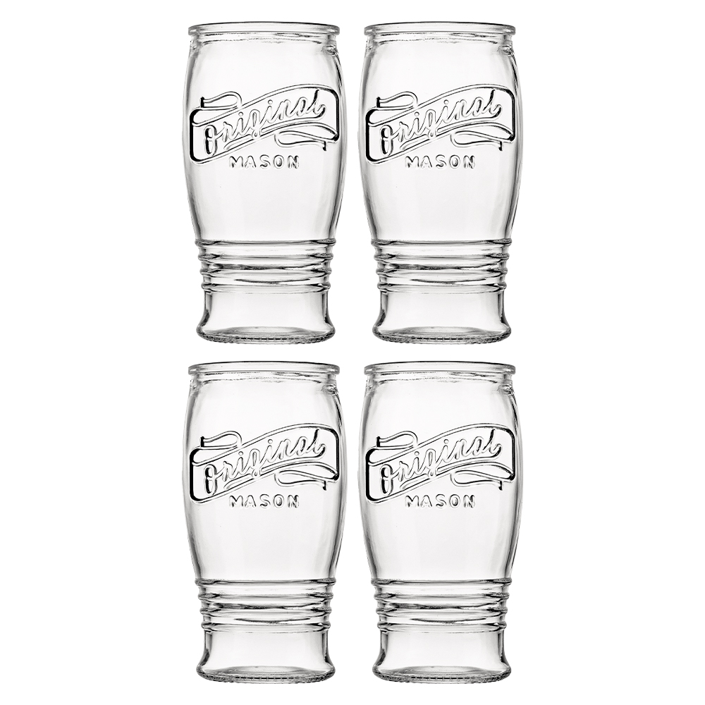 Contoured Pilsner Glass Set