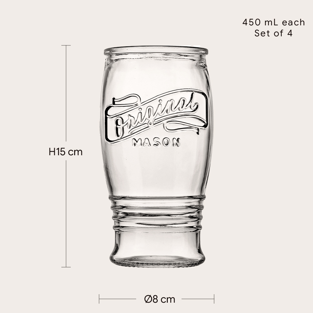 Contoured Pilsner Glass Set